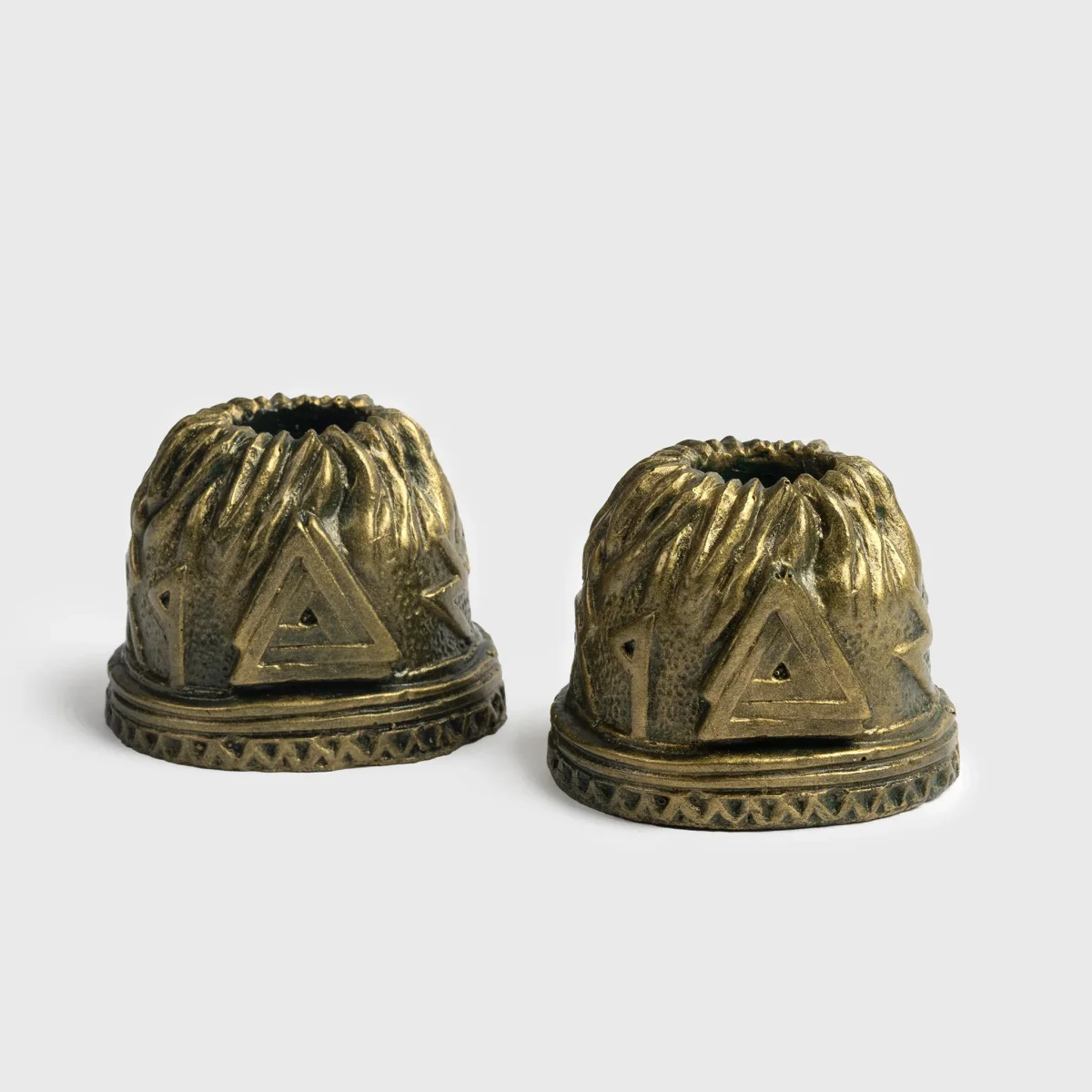 2 Kerzenhalter, Valknut – Bild 3