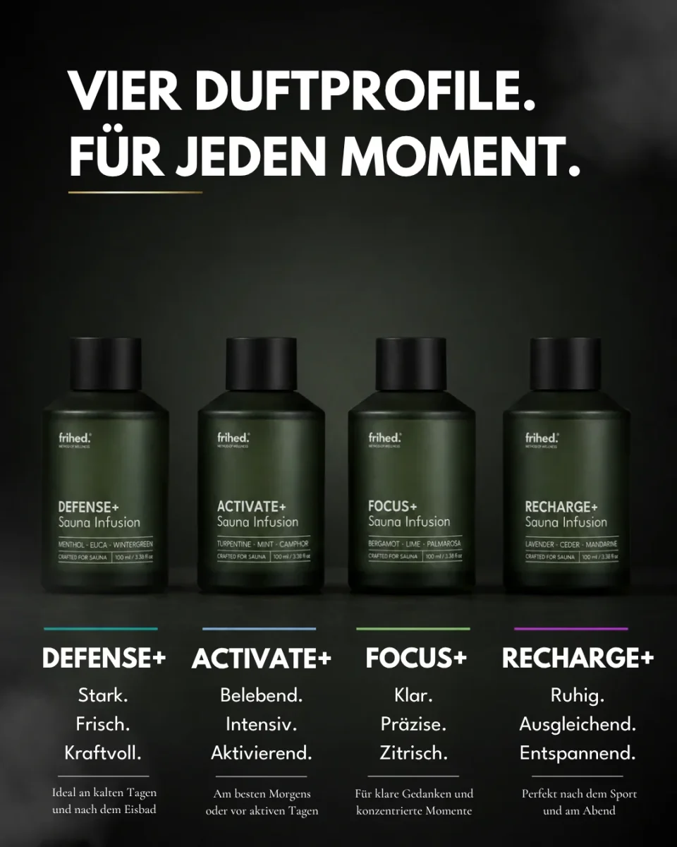 DEFENSE+ Saunaaufguss Menthol, Eukalyptus & Wintergrün – Bild 7