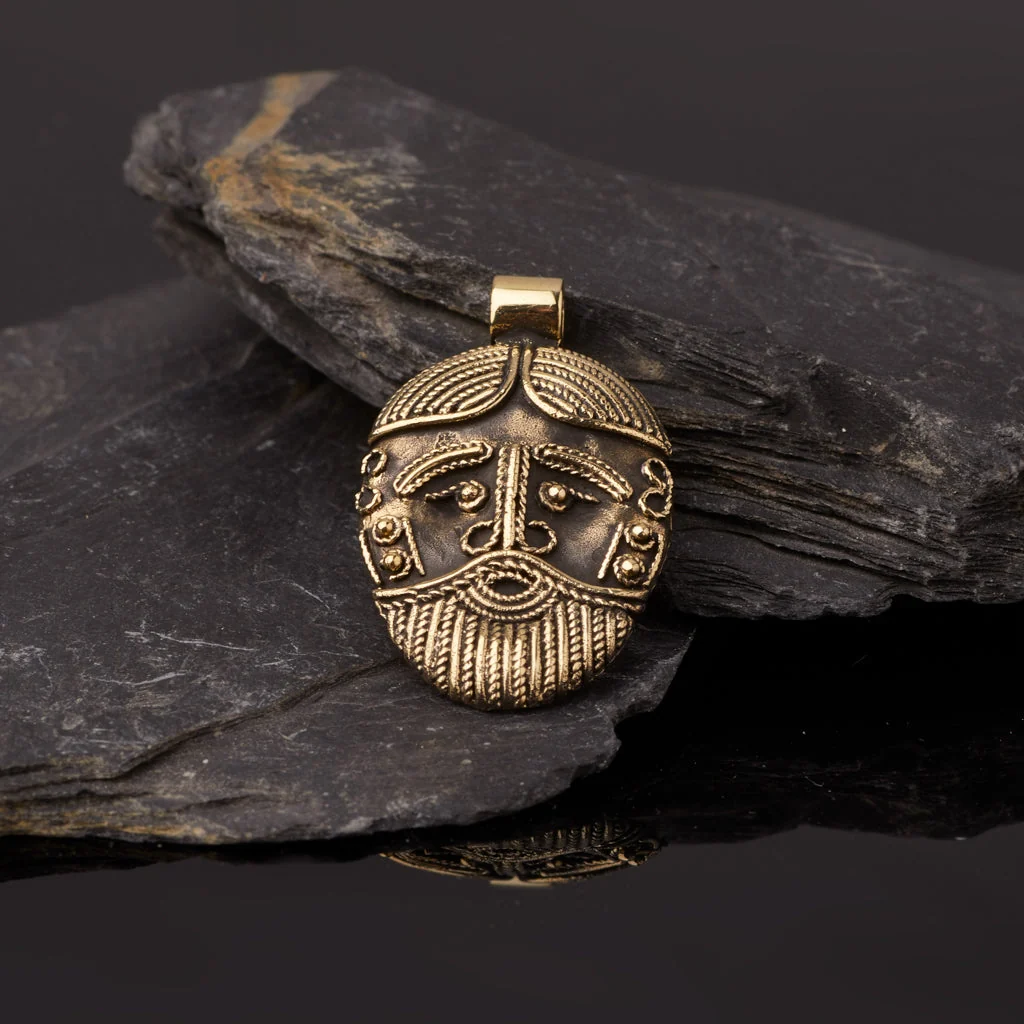 Premium Birka Gesicht, Bronze – Bild 3